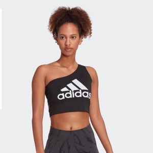 Adidas one shoulder top